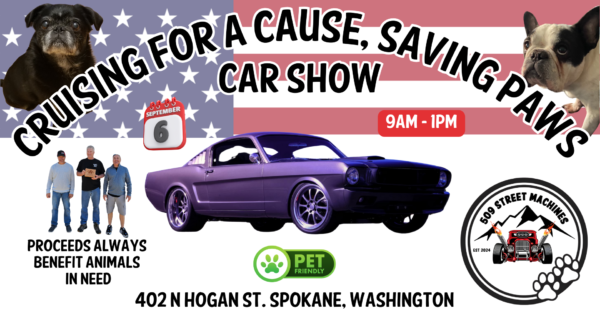 509-Cruisin For A Cause, Saving Paws (Pre-Registration)